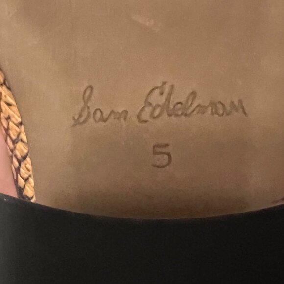 NEW Sam Edelman Dasha Chelsea Leather Snake Print Boots Size 5 - Picture 8 of 11